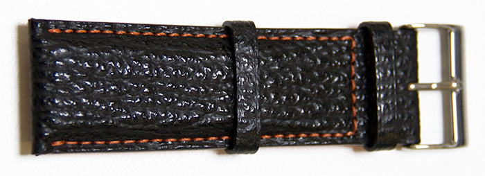 BLACK LEATHER SHARK BAND