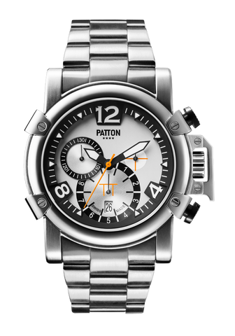 CHRONO - Steel - Silver - Steel - 42mm
