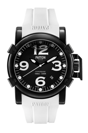 HYPERBARE - Navy - White - Rubber - 42mm