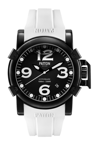 HYPERBARE - Navy - White - Rubber - 42mm