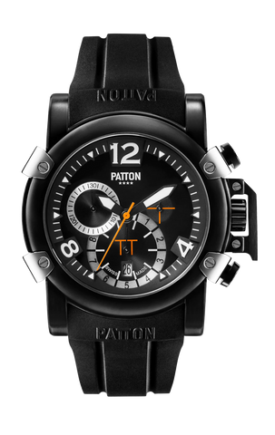 CHRONO - Dark - Black - Rubber - 42mm